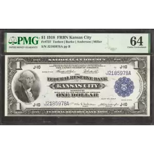 $1 1918  Federal Reserve Bank Notes 737