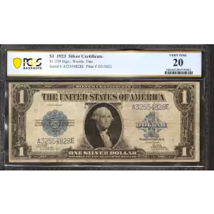 $1 1923 Blue Silver Certificates 239