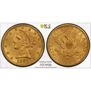 1891-CC $5