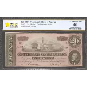$5 As above but Series B Legal Tender Issues 67