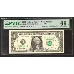 Federal Reserve Note Atlanta