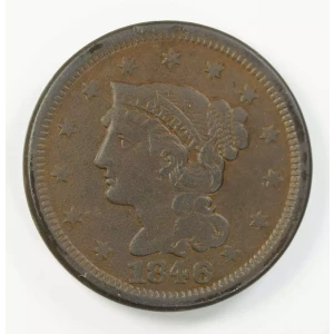 Large Cents - Braided Hair Cent (1839-1857)