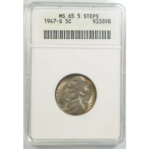 Nickel Five Cent Pieces-Jefferson