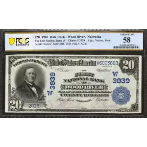 $20  Blue Seal Third Charter Period 644