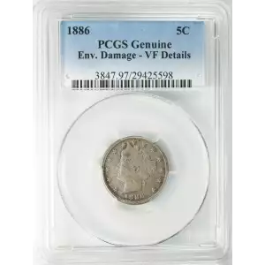 Nickel Five Cent Pieces-Liberty Head 1883-1913