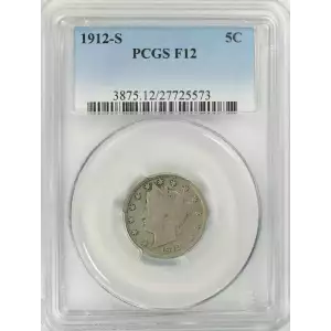 Nickel Five Cent Pieces-Liberty Head 1883-1913