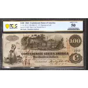 $20   Issues of the Confederate States of America CS-9