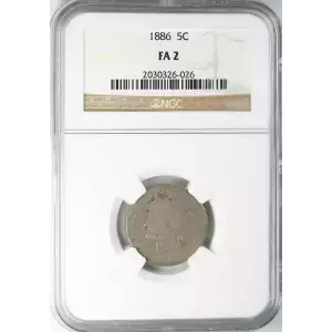 Nickel Five Cent Pieces-Liberty Head 1883-1913