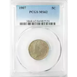 Nickel Five Cent Pieces-Liberty Head 1883-1913