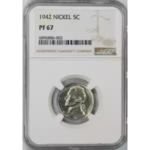 Nickel Five Cent Pieces-Jefferson