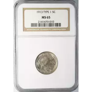 Nickel Five Cent Pieces-Indian Head or Buffalo