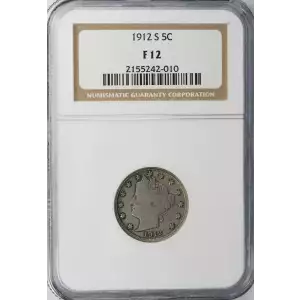 Nickel Five Cent Pieces-Liberty Head 1883-1913