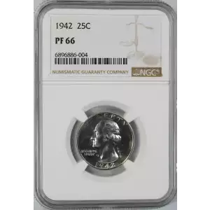 Quarter Dollars-Washington-Silver Coinage