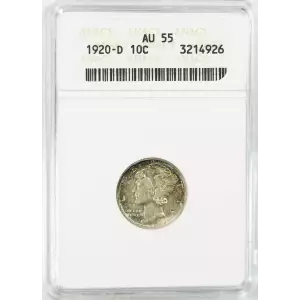 Dimes---Winged Liberty Head or Mercury 1916-1945 -Silver- 1 Dime