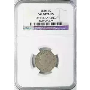 Nickel Five Cent Pieces-Liberty Head 1883-1913